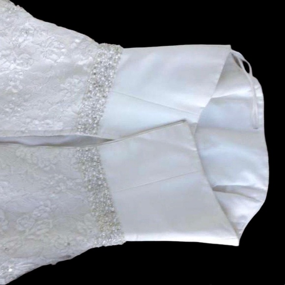 NWOT Ivory Wedding Dress - Picture 8 of 11